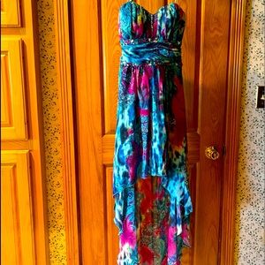 Deb brand size 9/10 short and long dress